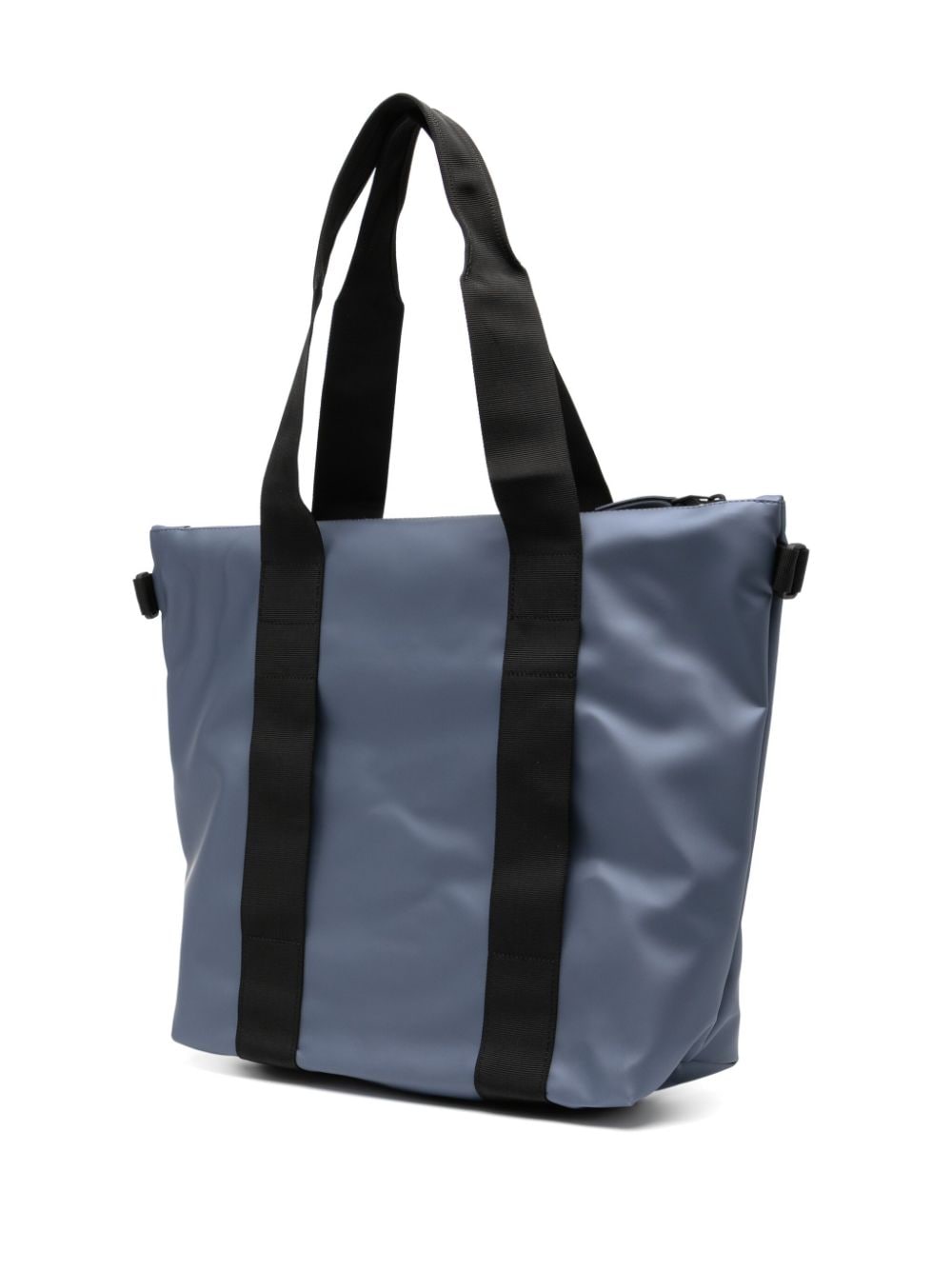 Shop Rains Mini Waterproof Tote Bag In Blue