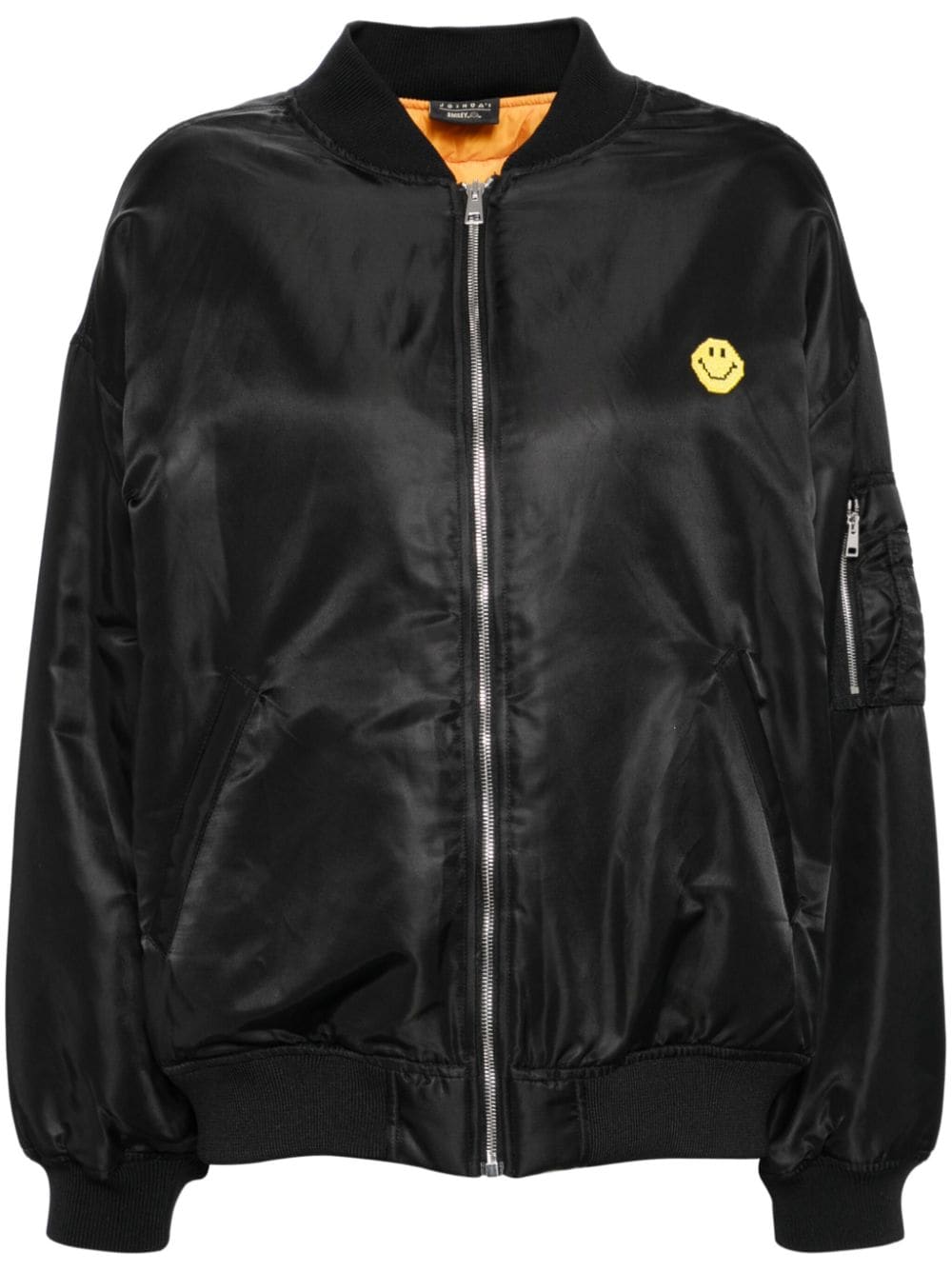 Joshua Sanders pixel bomber jacket – Black