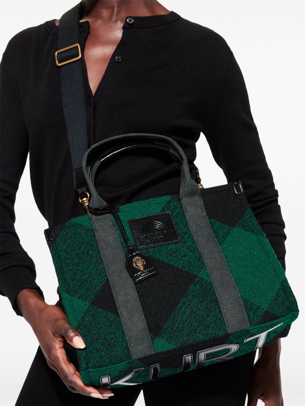 Kurt Geiger London Southbank tote bag - Groen