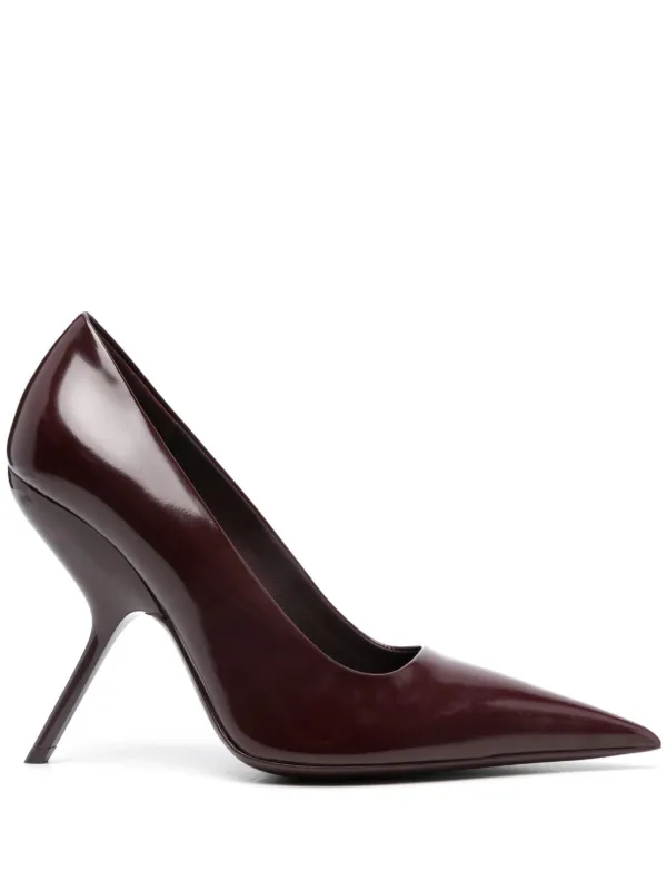 Ferragamo 105mm Eva Pumps Red FARFETCH IE