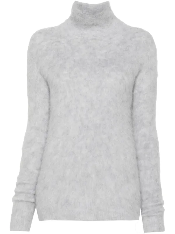 Tシャツ・カットソー SPORTMAX Grey Wool Blend Edicola Oversize Sweater 24977427_55182417_600.jpg