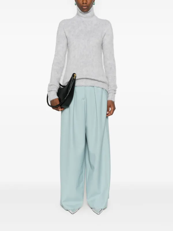 Tシャツ・カットソー SPORTMAX Grey Wool Blend Edicola Oversize Sweater billie sweater // grey *zoco exclusive* – shop zoco