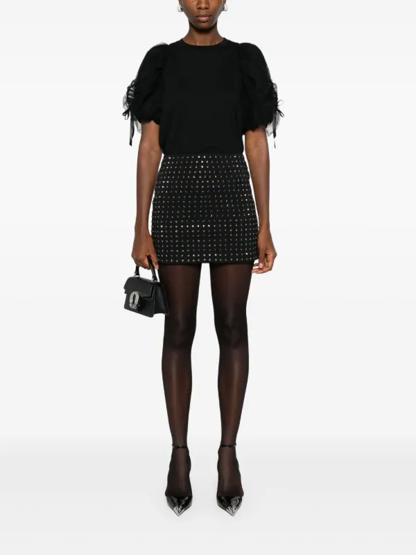 Sportmax スタッズ ミニスカート | ブラック | FARFETCH JP