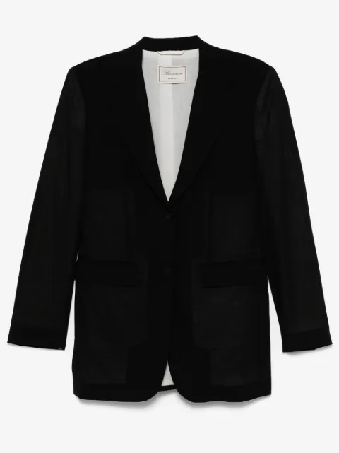 Blumarine wool single-breasted blazer