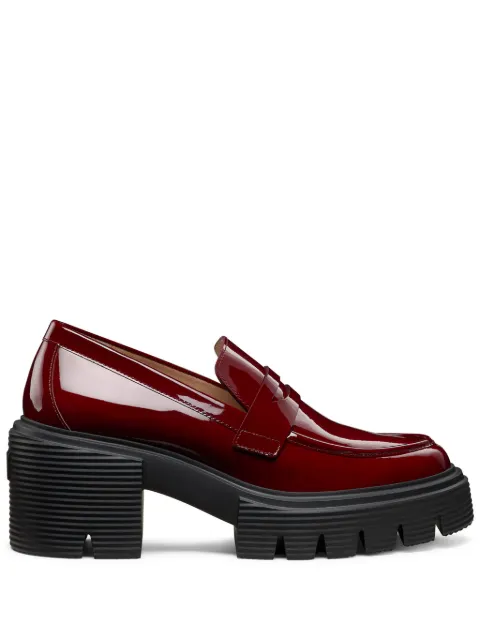Stuart Weitzman mocasines Soho con tacón de 60mm
