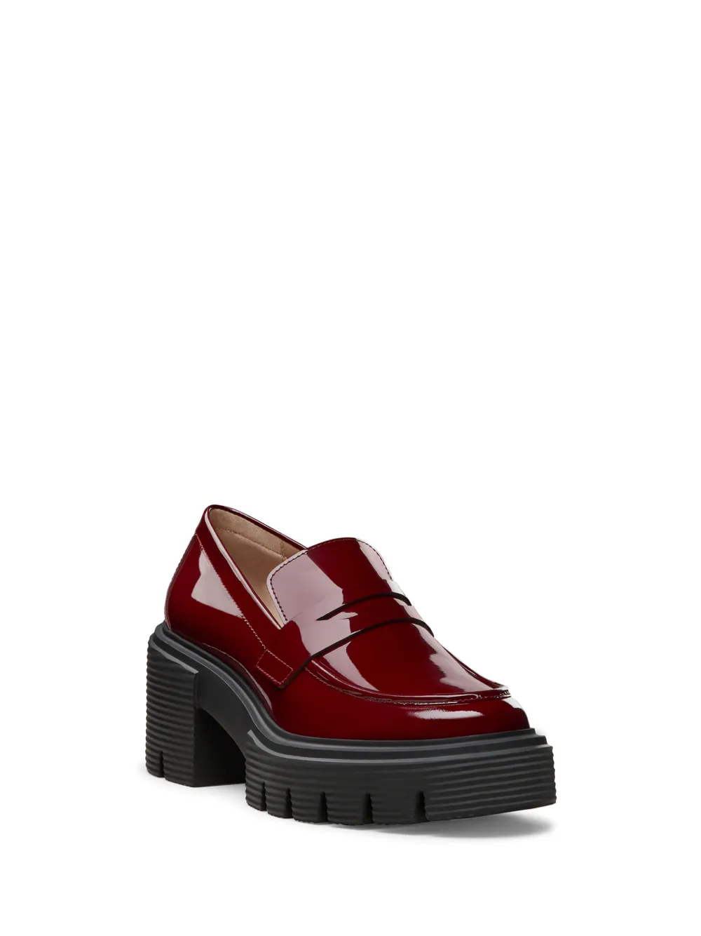 Stuart Weitzman 60mm Soho loafers Red