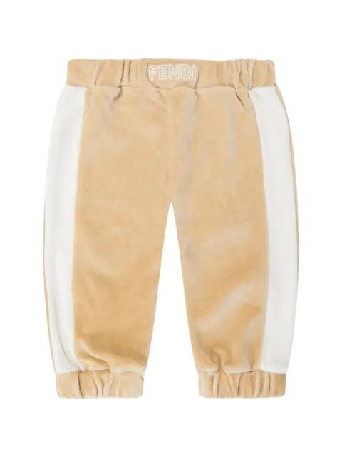 Fendi Kids chenille trousers