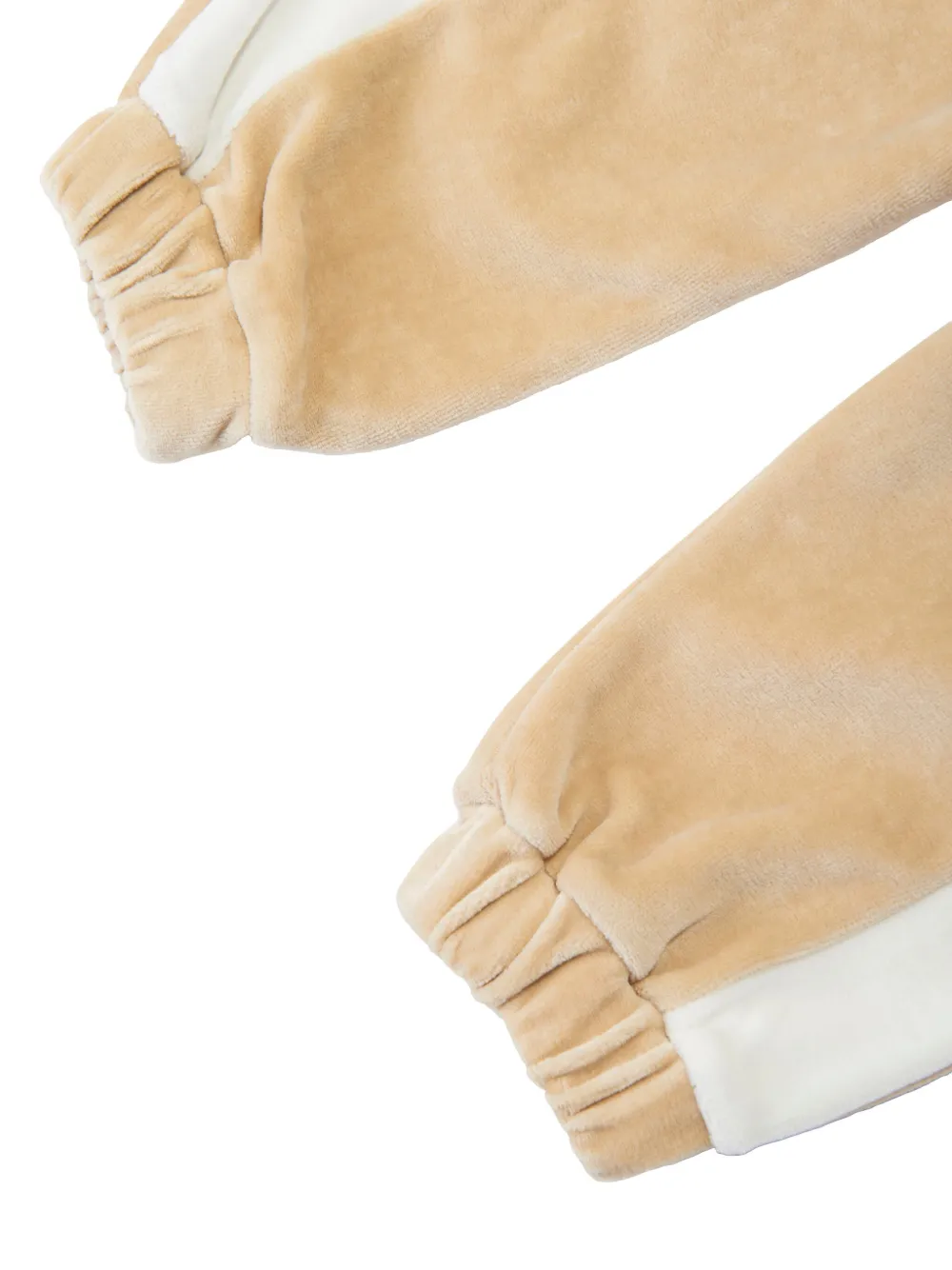 Fendi Kids Chenille broek Beige