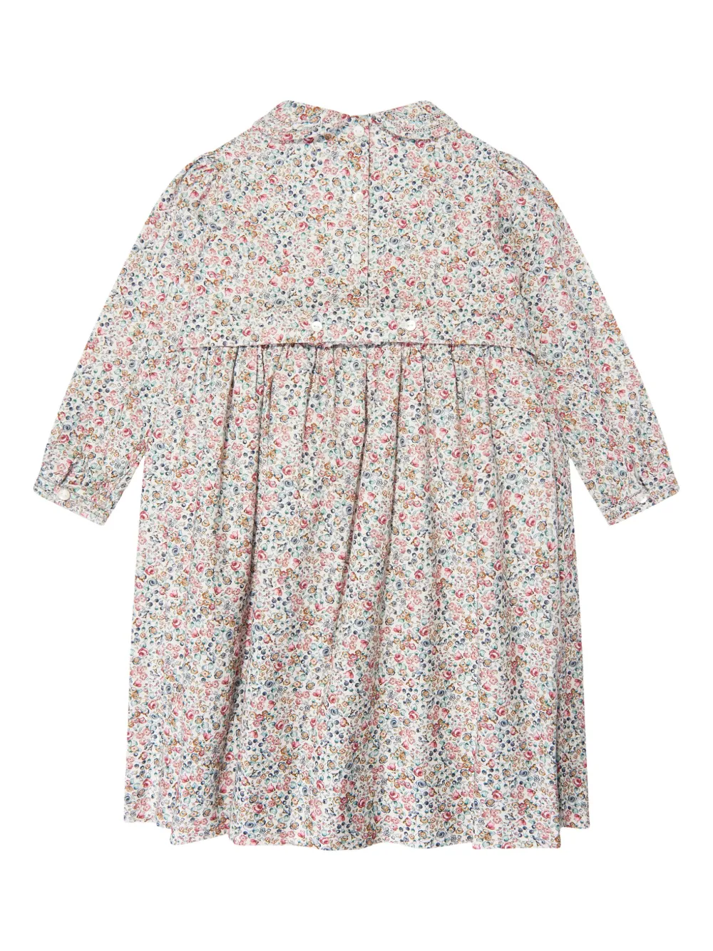 Sarah Louise floral-print dress - Blauw