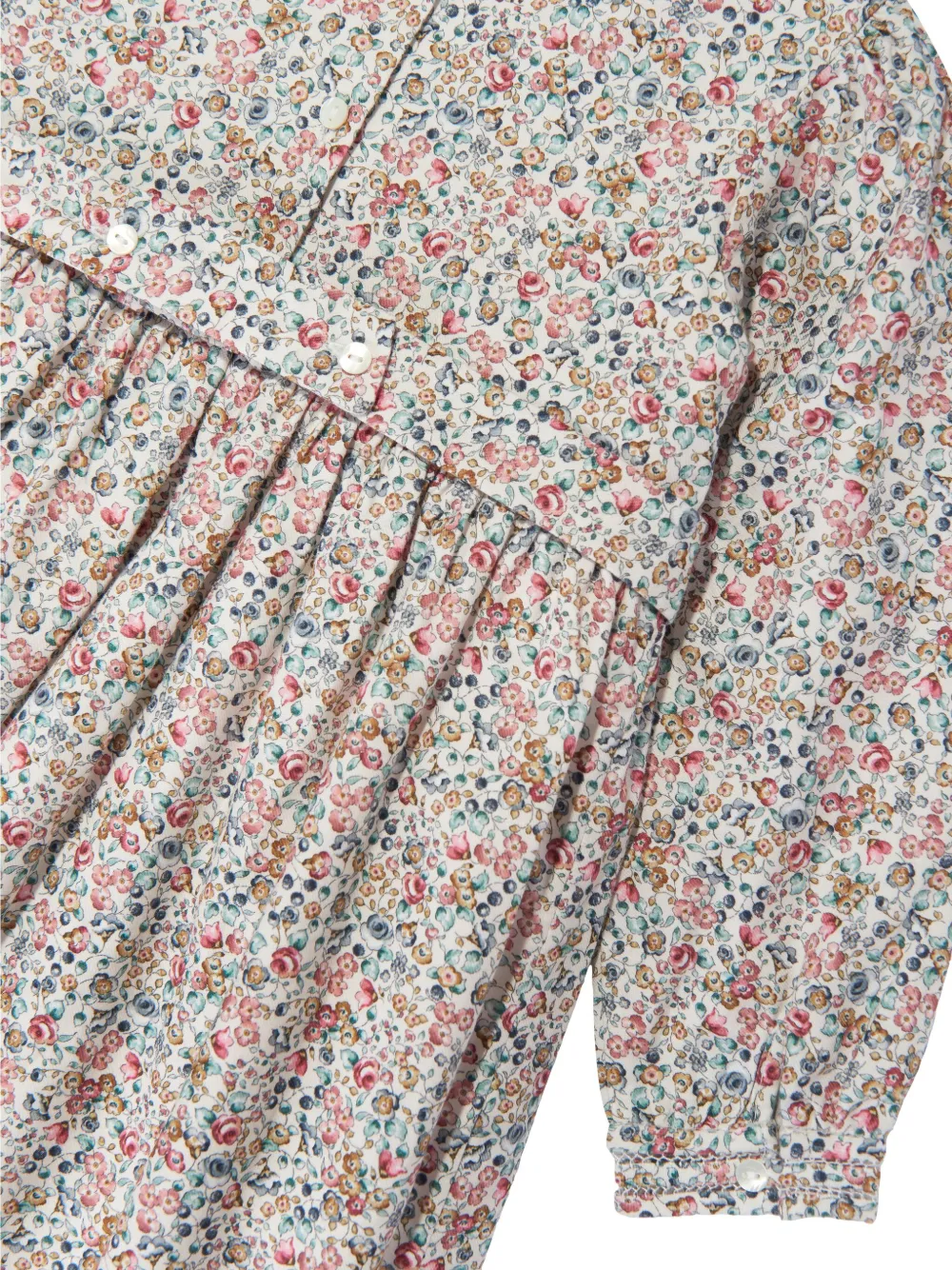 Sarah Louise Jurk met bloemenprint Blauw
