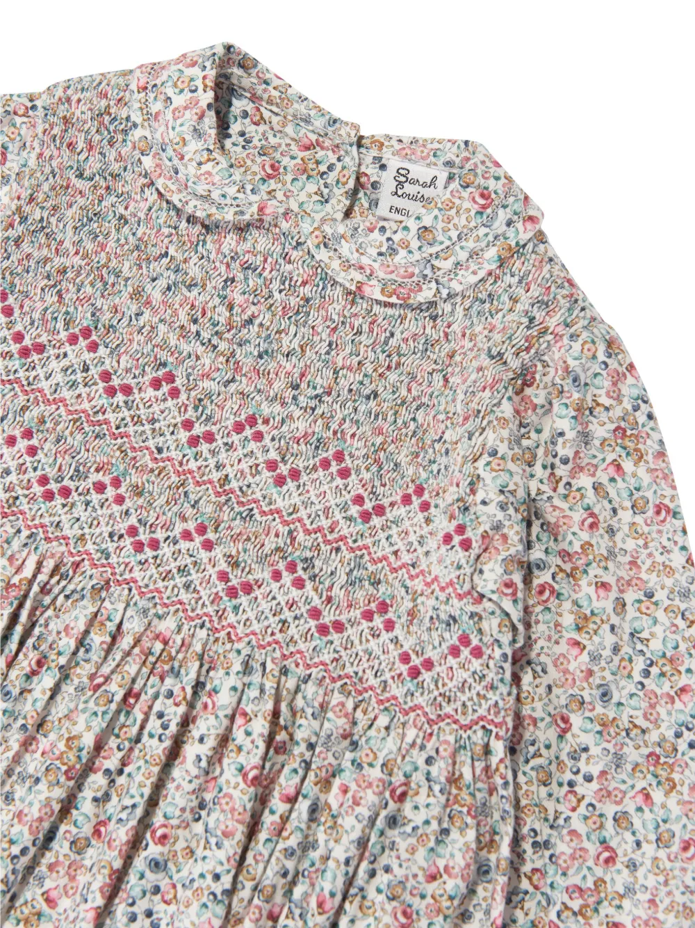 Sarah Louise Jurk met bloemenprint Blauw