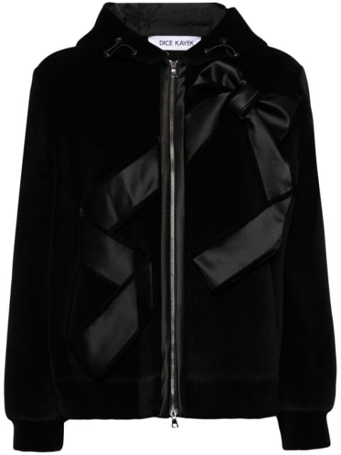 Dice Kayek bow-embellished jacket