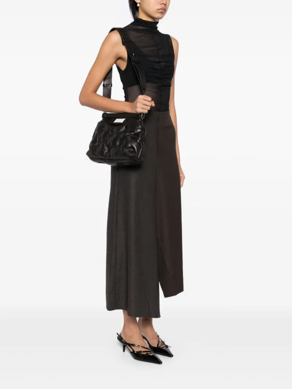 Maison Margiela Glam Slam Classique Shoulder Bag | Black | FARFETCH