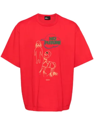 Wales Bonner Original Tシャツ | レッド | FARFETCH JP