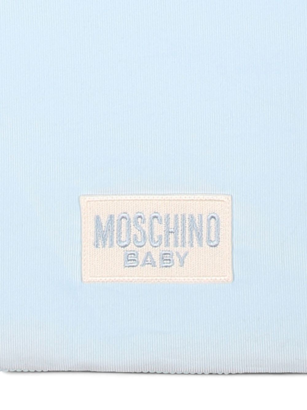 Moschino Kids Slaapzak met Teddy Bear-print Blauw