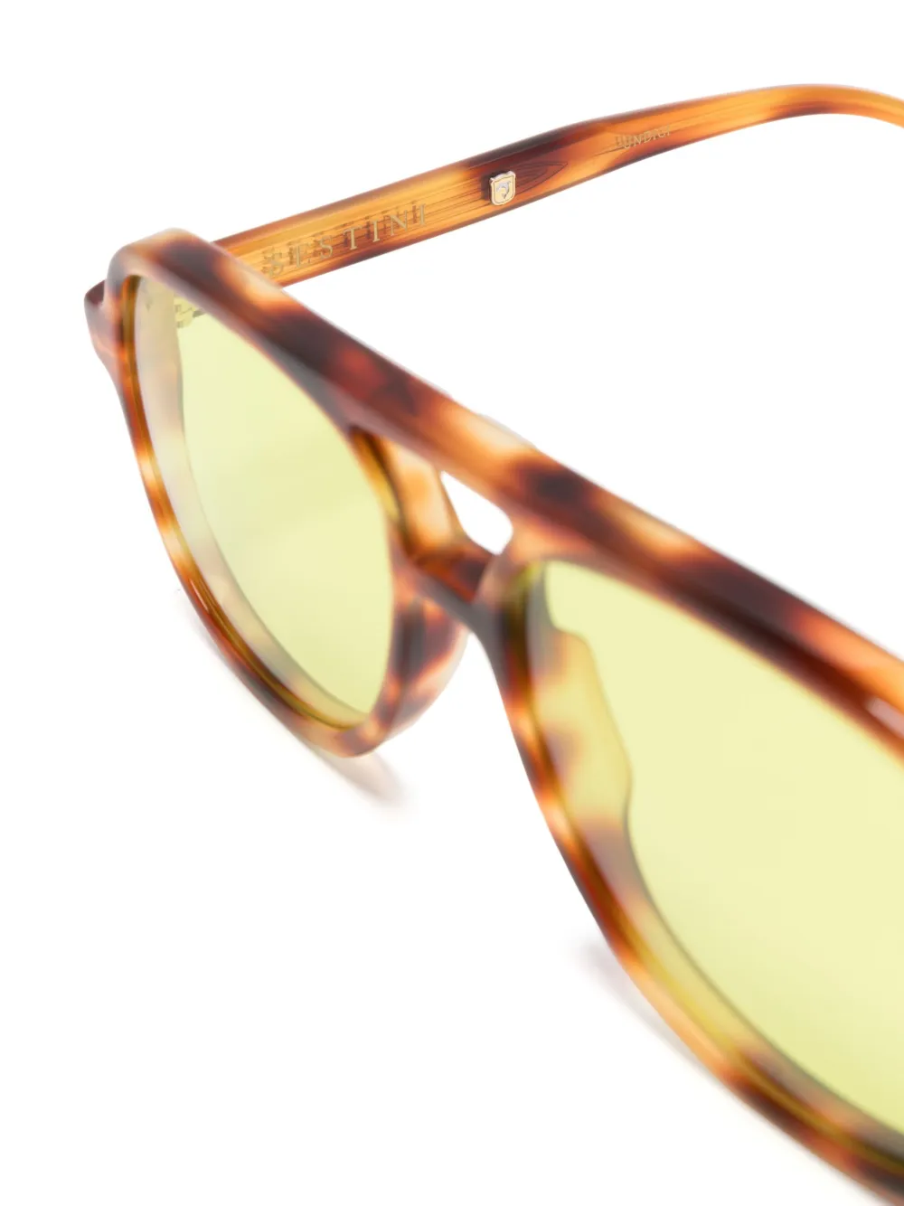 Sestini Eyewear Undici zonnebril Bruin