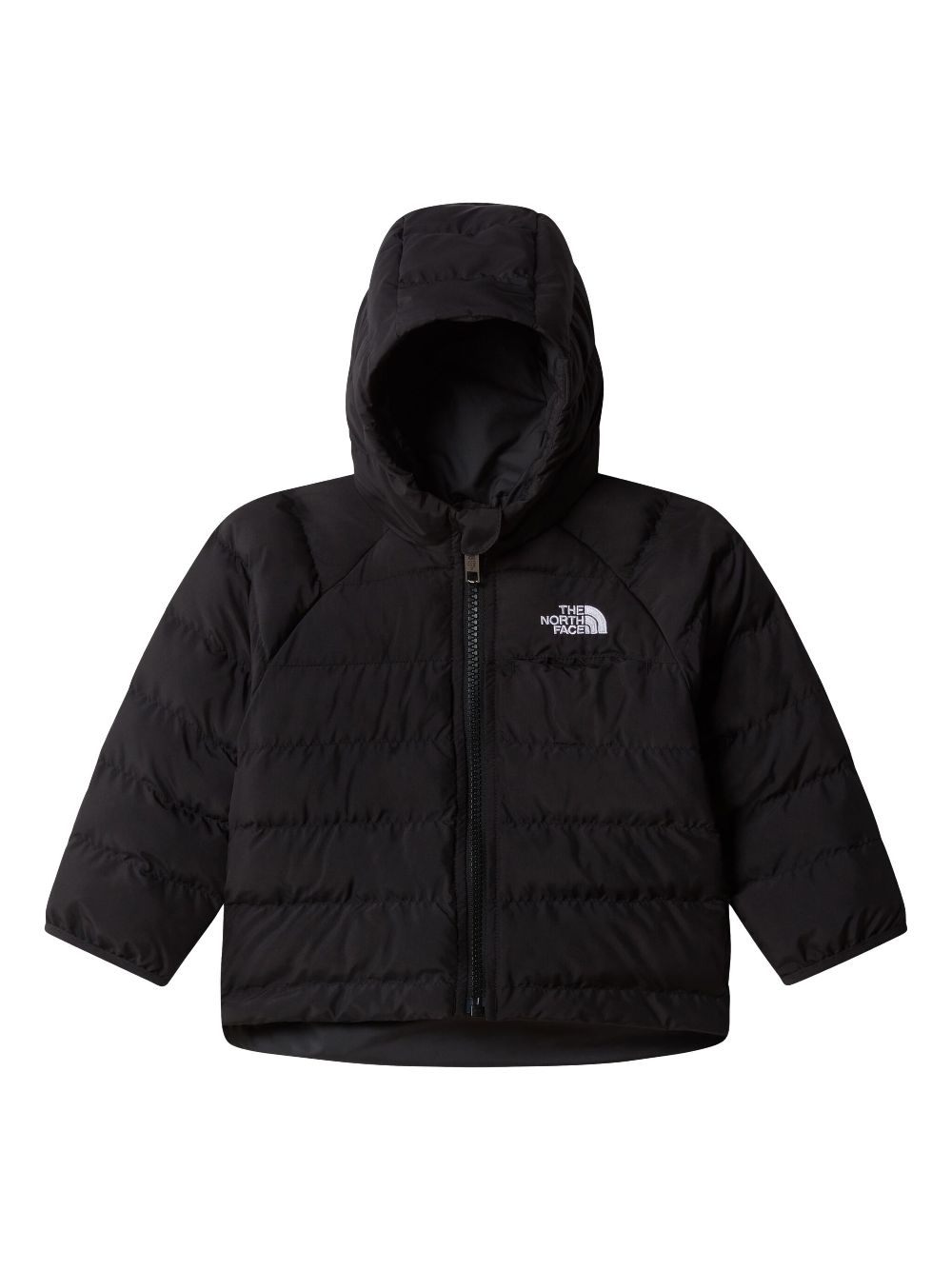 The North Face Kids Gewatteerd jack met logoprint - Zwart