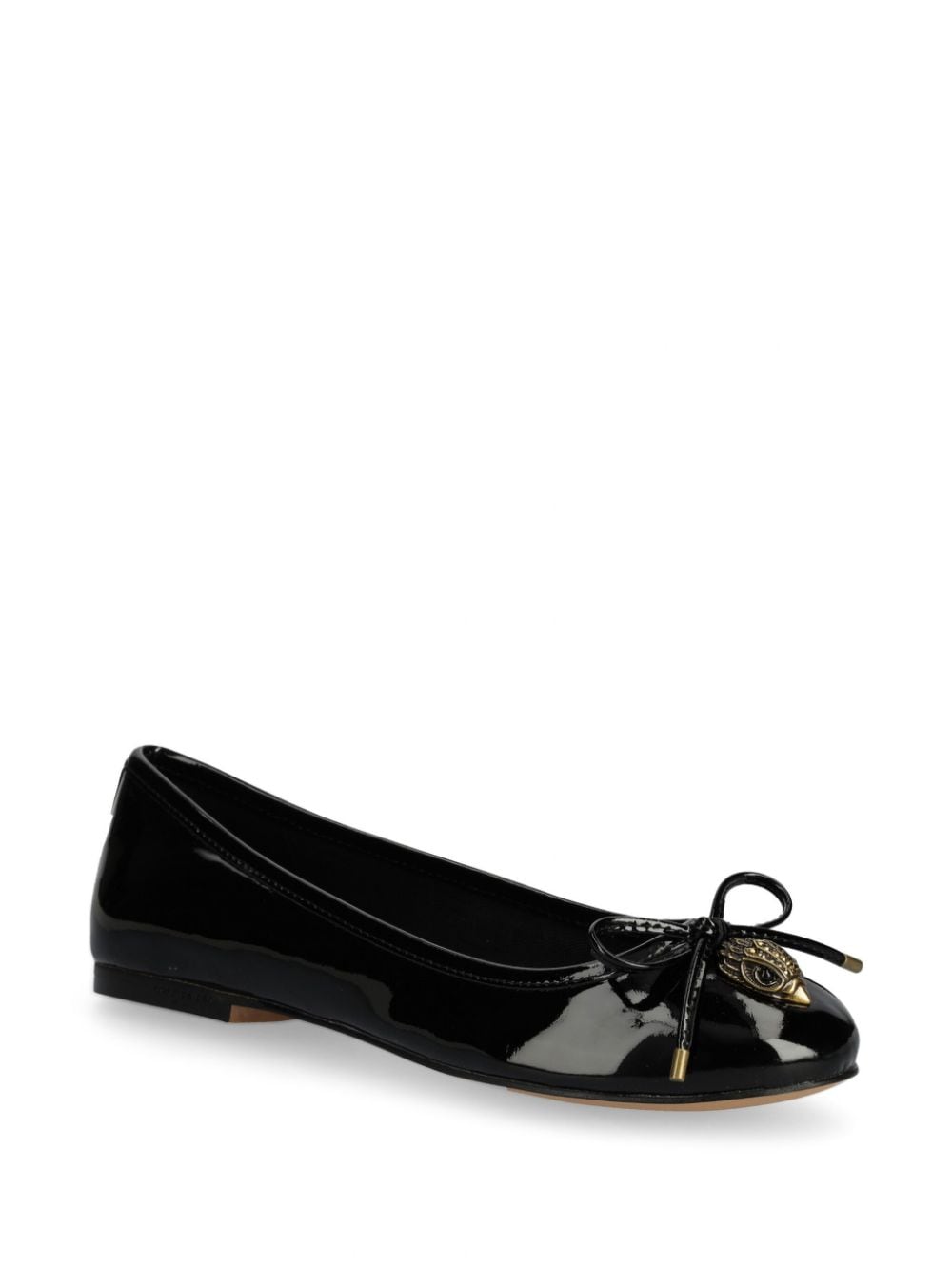 Kurt Geiger London eagle-head ballet flats - Zwart