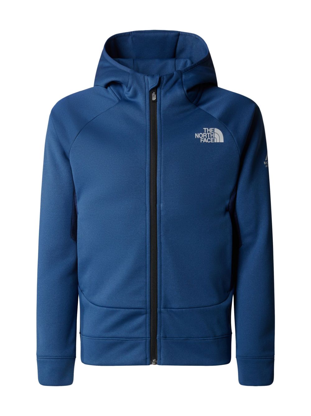 The North Face Kids logo-print hoodie - Blue