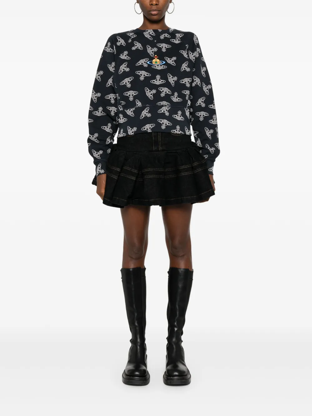 Vivienne Westwood Sweater met print - Blauw
