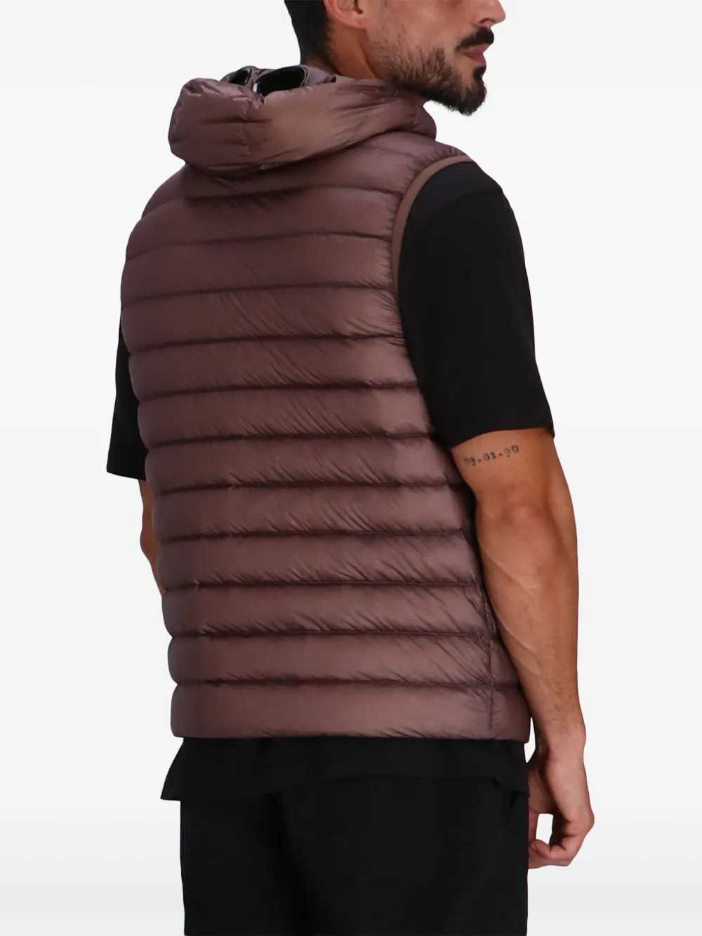 C.P. Company Goggles-detail Padded Vest | Pink | FARFETCH