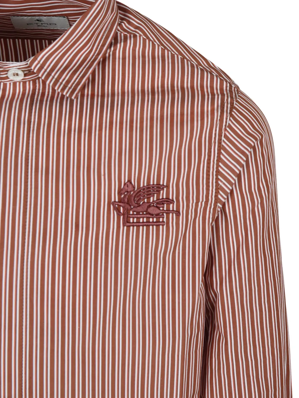 ETRO KIDS Gestreept shirt Rood