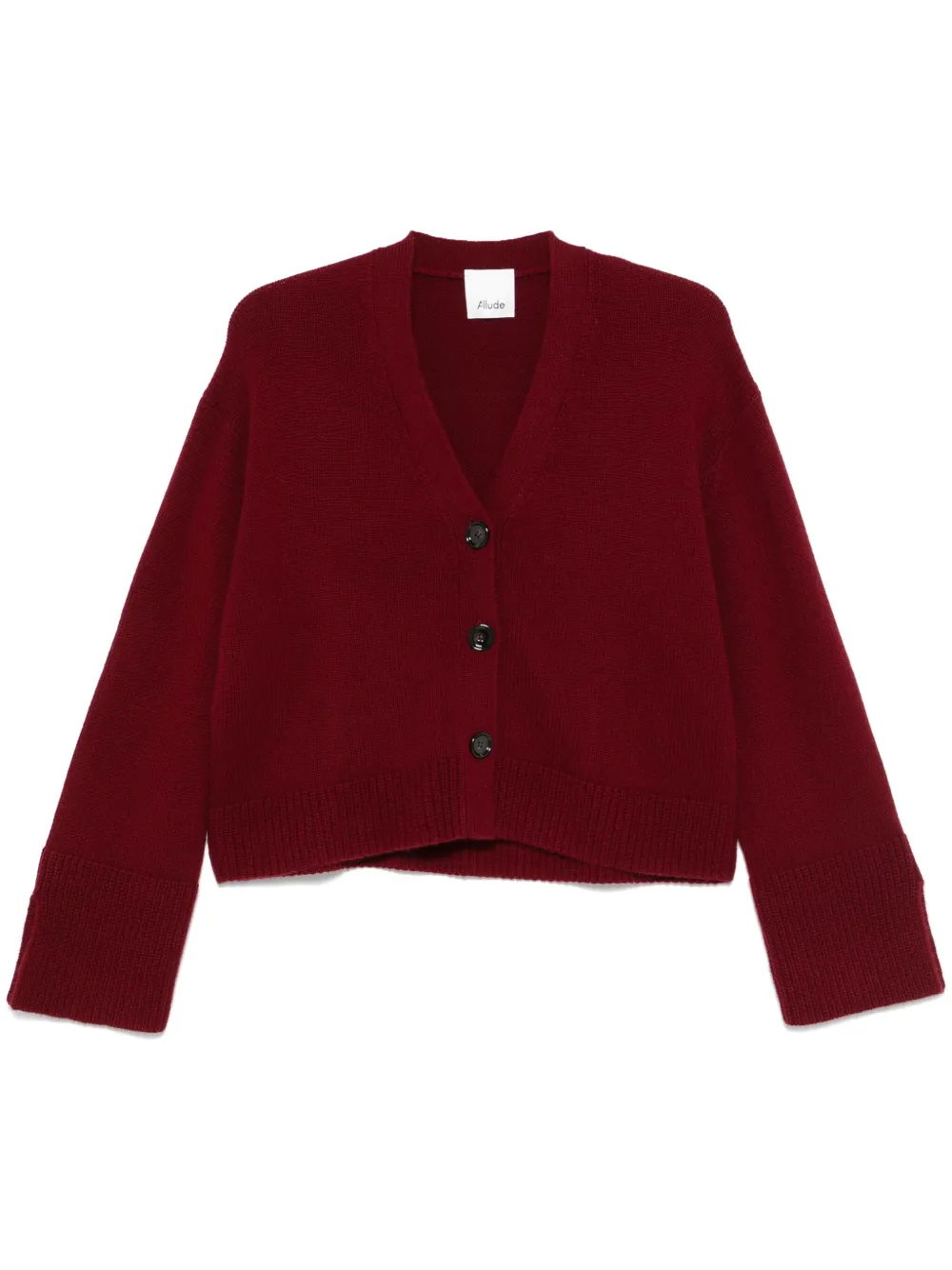 Allude Kasjmier vest Rood