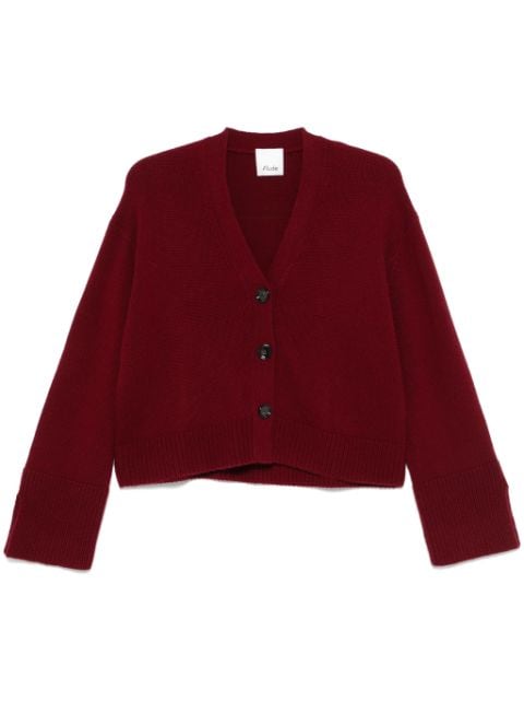 Allude cashmere V-neck cardigan