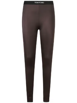 TOM FORD レギンス STRETCH VELVET SIGNATURE LEGGINGS | Tom Ford Fashion