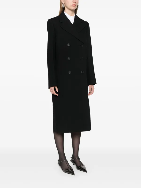 PRADA ブラック コート Prada コート | ブラック | FARFETCH JP