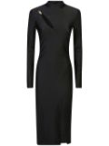 Just Cavalli cut-out midi dress - Black