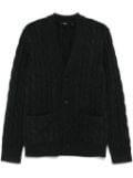 Theory cable-knit cardigan - Grey