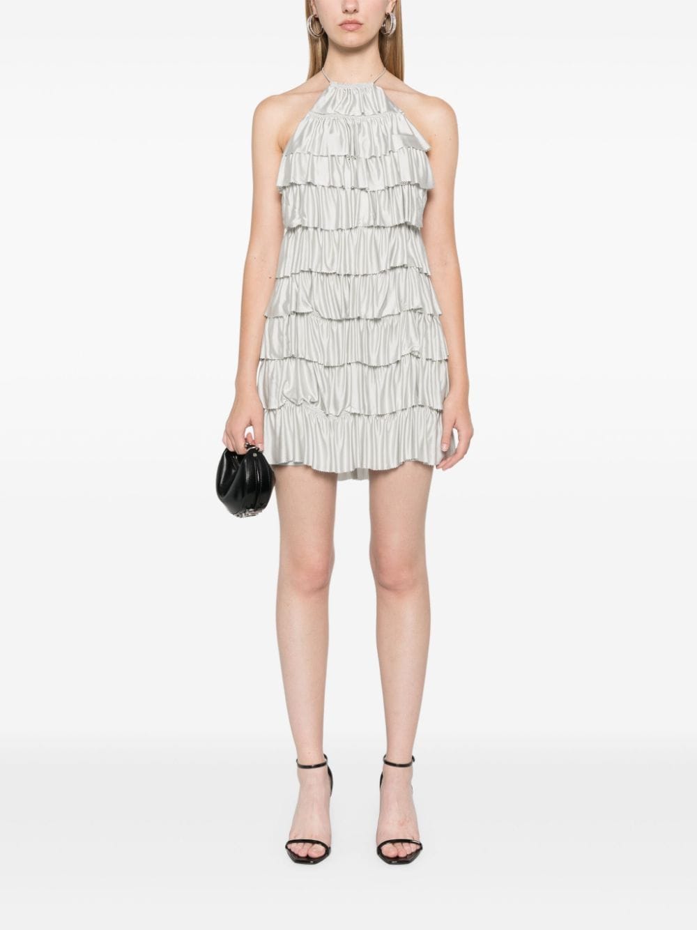 TOM FORD RUFFLED MINI DRESS 