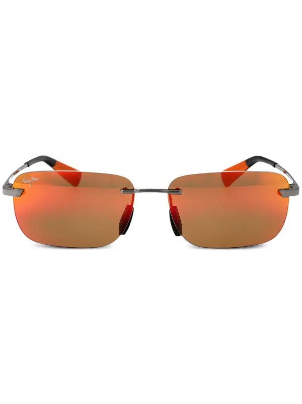 Maui Jim Lunettes De Soleil Lanakila 624 Orange FARFETCH TN