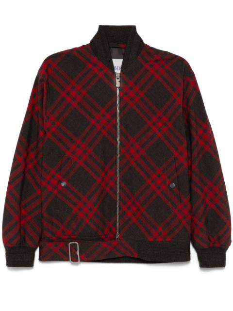 Burberry Check bomber jacket Women