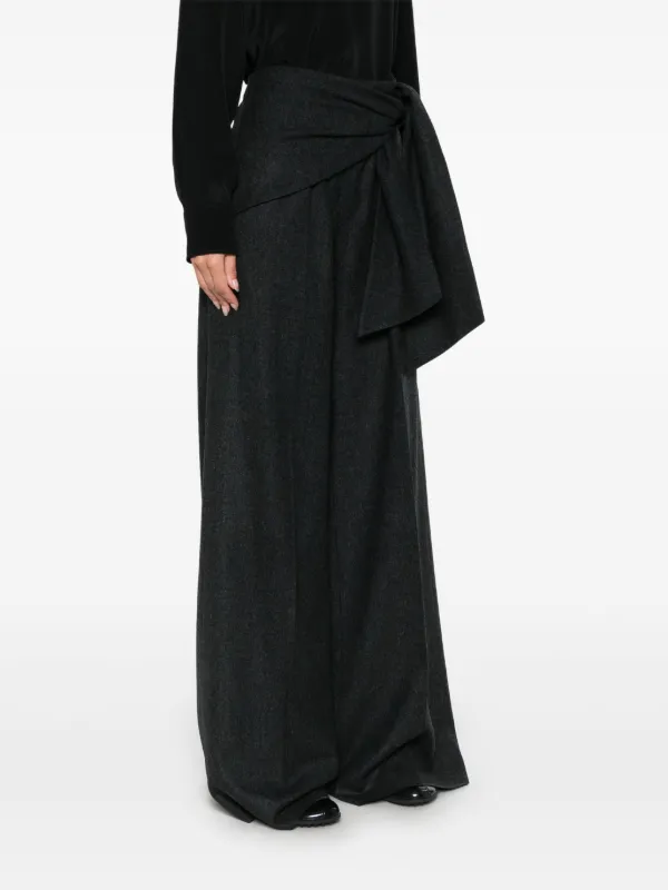 パンツ Max Mara  MAX MARA Arsenio Pant Max Mara Arsenio Trousers | Grey | FARFETCH CA