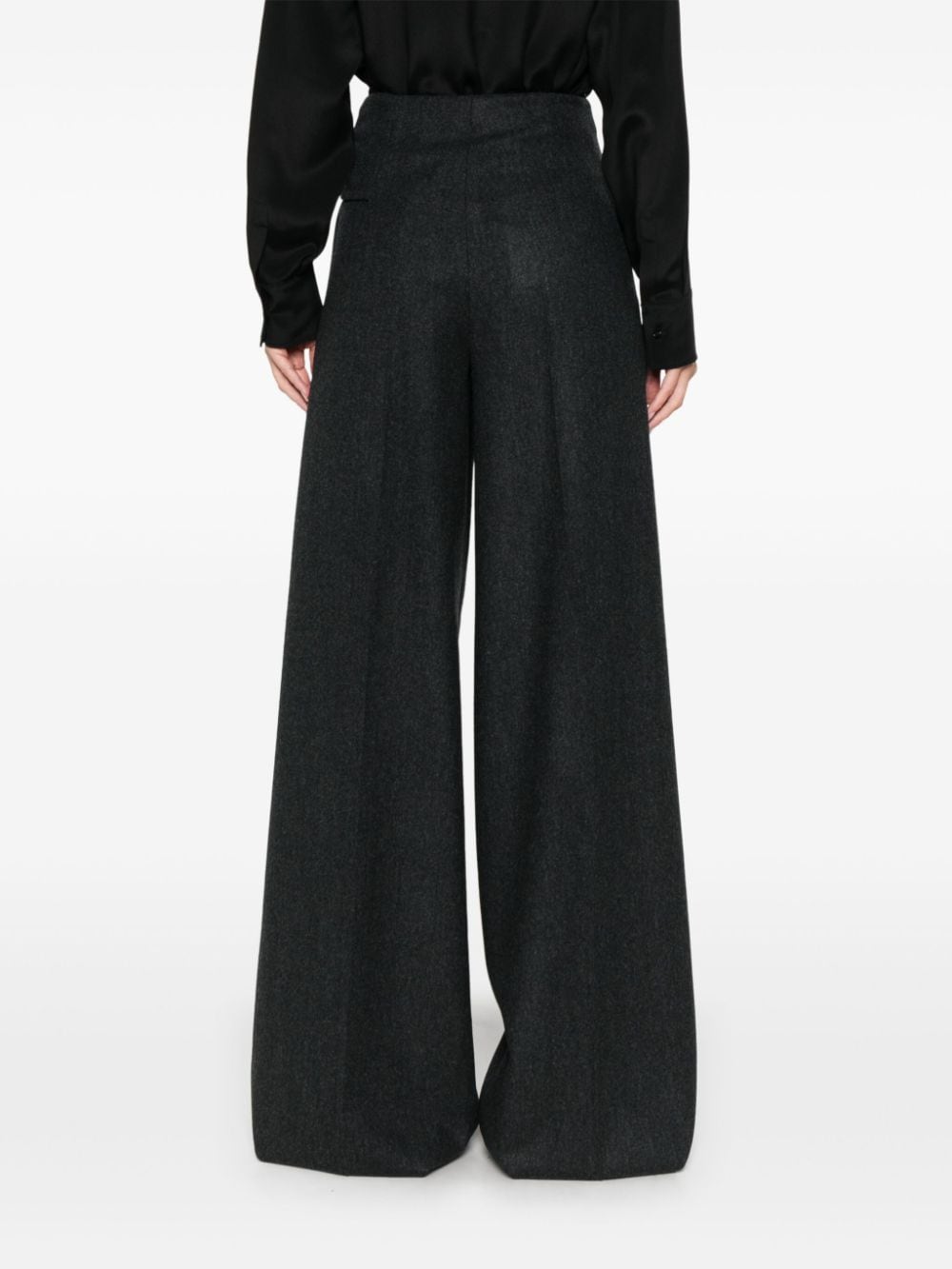 Shop Max Mara Arsenio Trousers In Grau