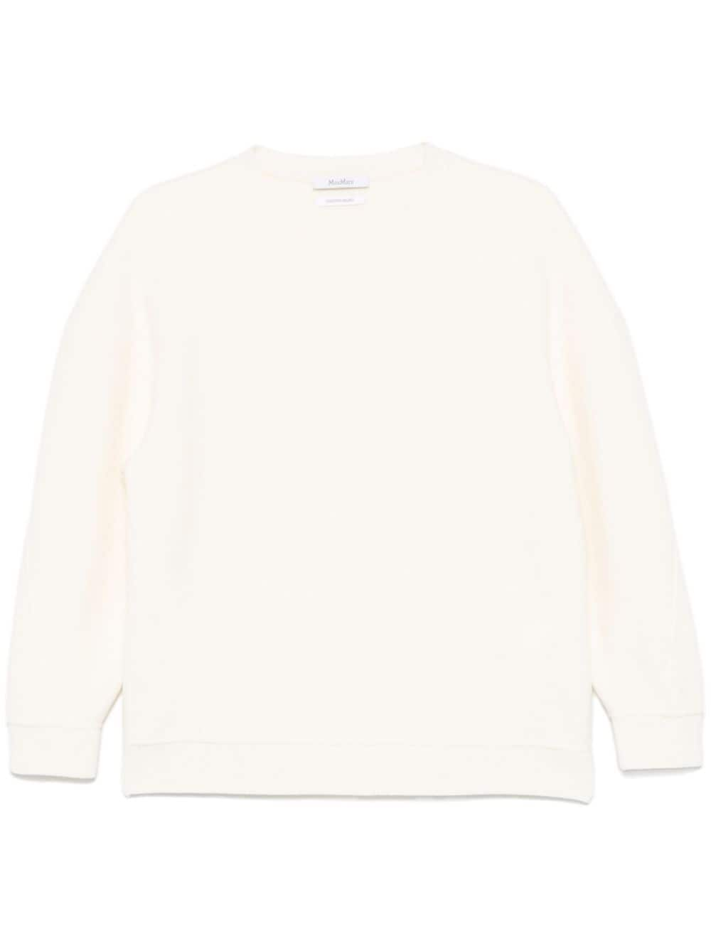 Shop Max Mara Elvira Sweater In White