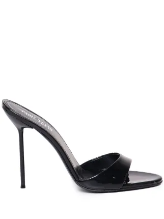 【関税込み】Paris Texas ブラック Lidia 70 ミュール Black Lidia Mule 70 | PARIS TEXAS - Antonia