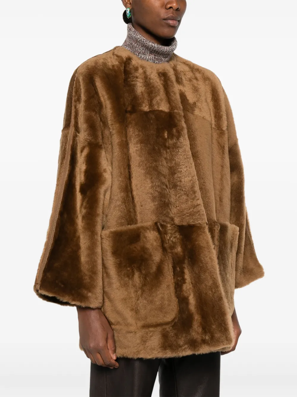 Max Mara Santos omkeerbaar jack Bruin