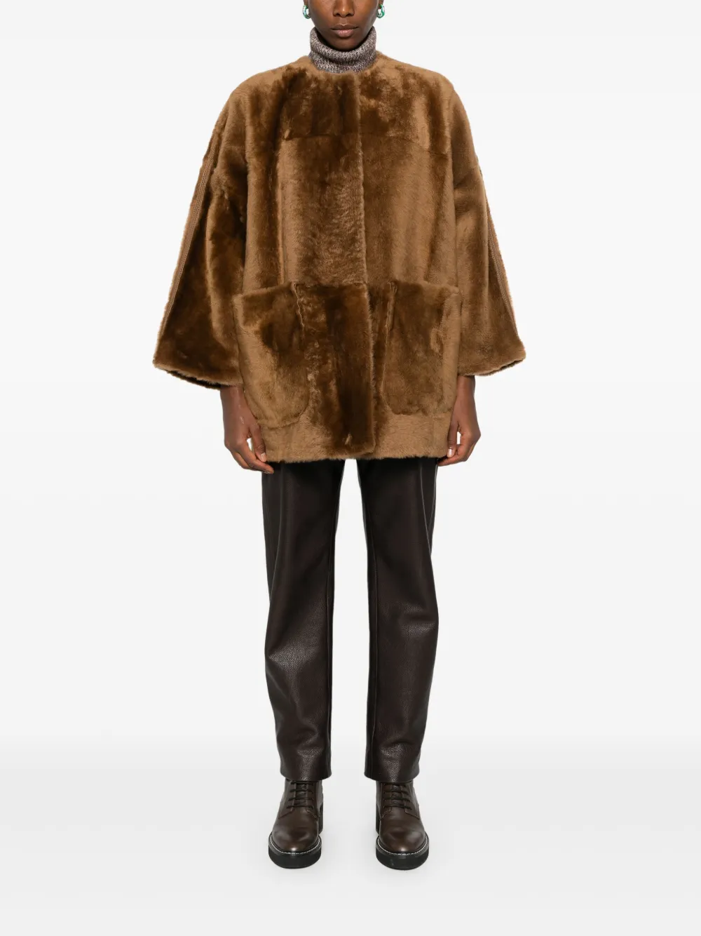 Max Mara Santos reversible jacket | Faux Fur & Shearling Jackets | Image 2