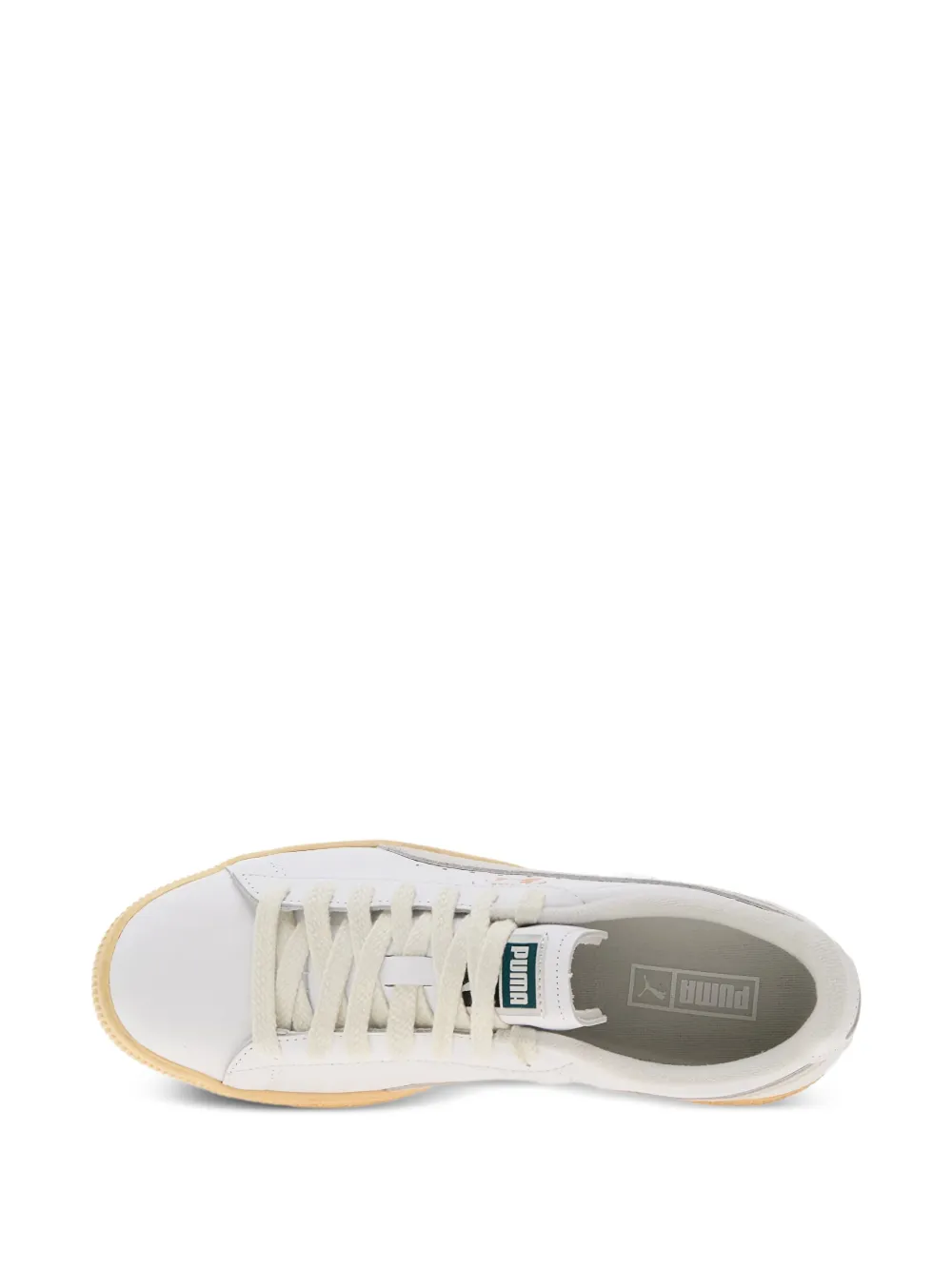 PUMA Clyde Vintage leather sneakers White