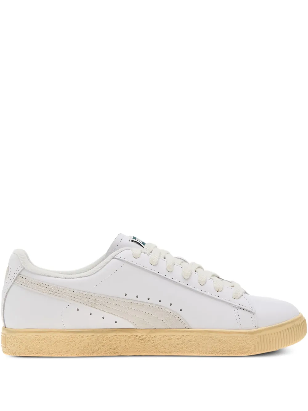 PUMA Clyde Vintage leather sneakers White