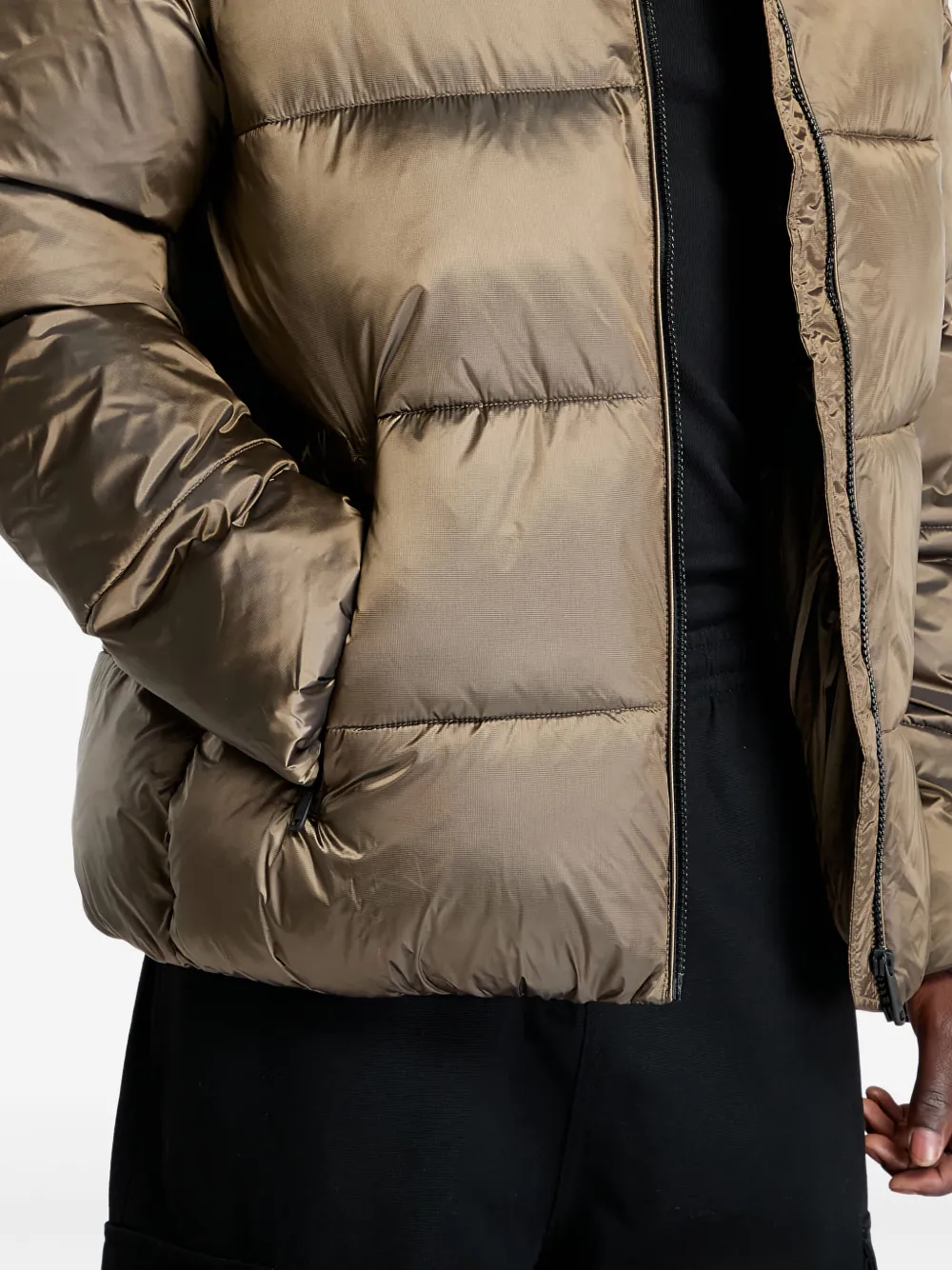 Calvin Klein Gewatteerd bomberjack Goud