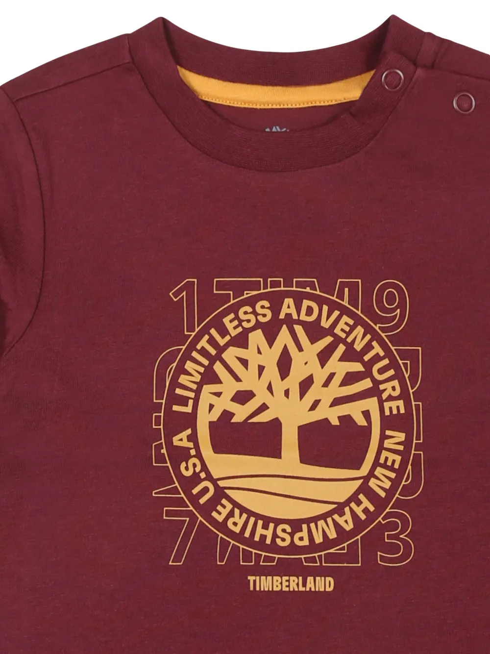 Timberland Logo-print T-shirt In Red