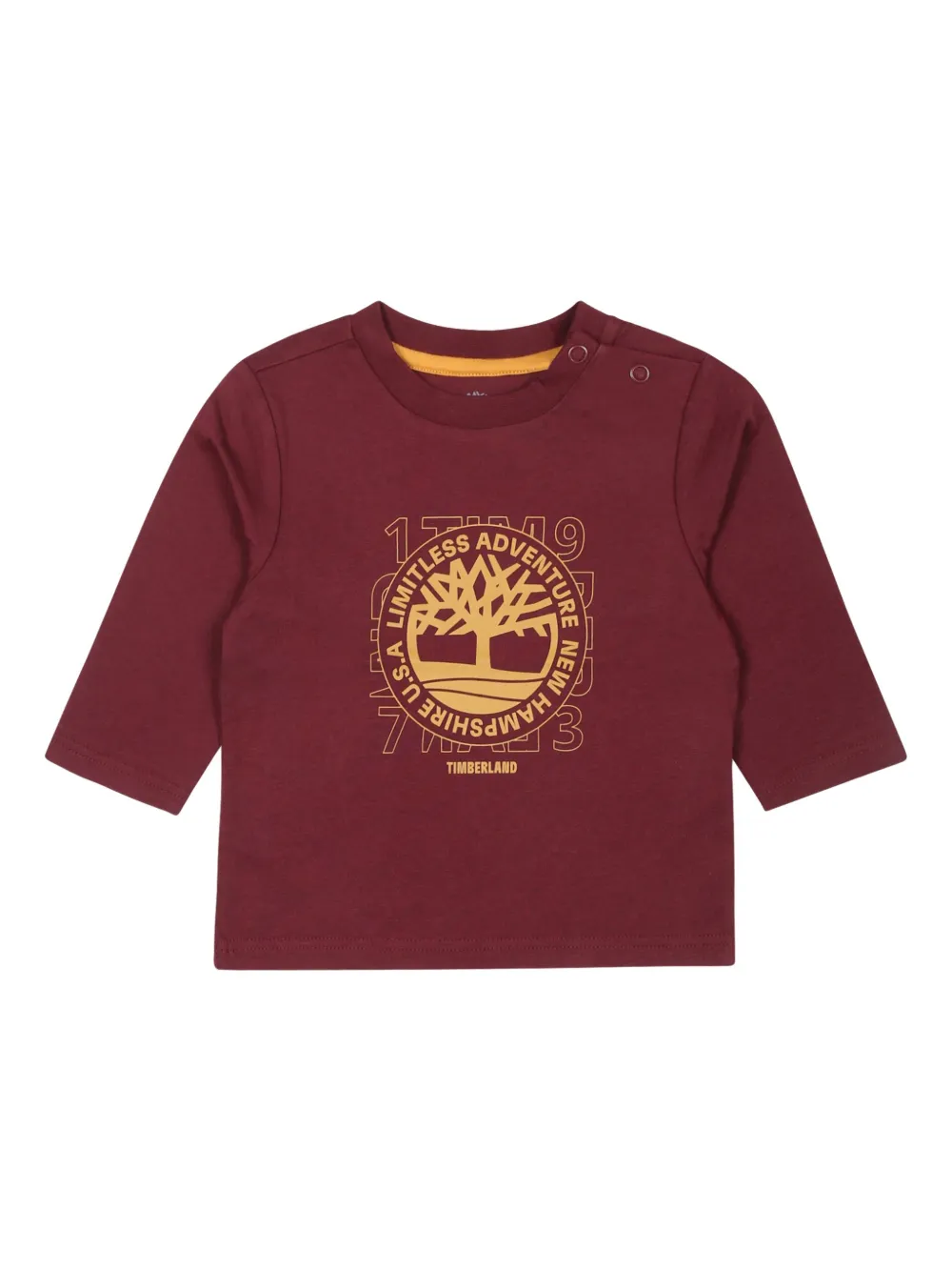 Timberland Logo-print T-shirt In Red