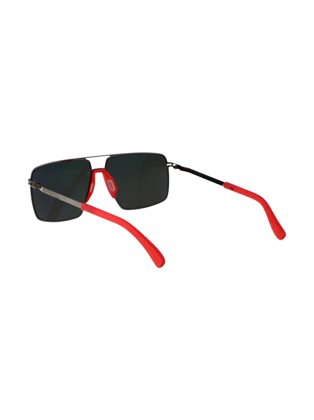 Mykita Lotus zonnebril met navigator montuur Zwart