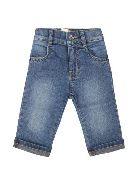 Timberland Kids logo-print jeans