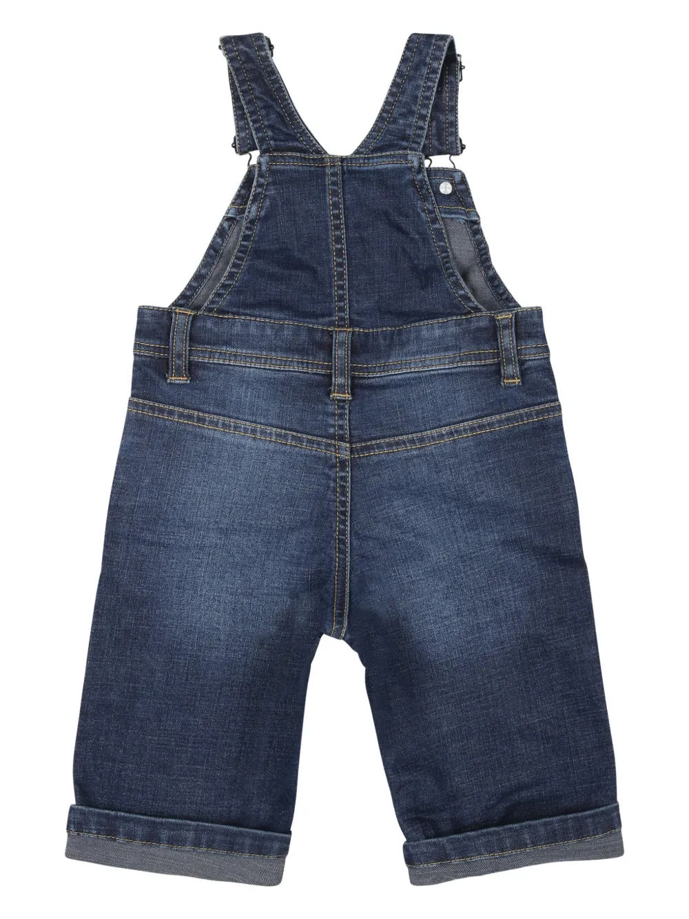 Timberland Kids Tuinbroek met logopatch Blauw