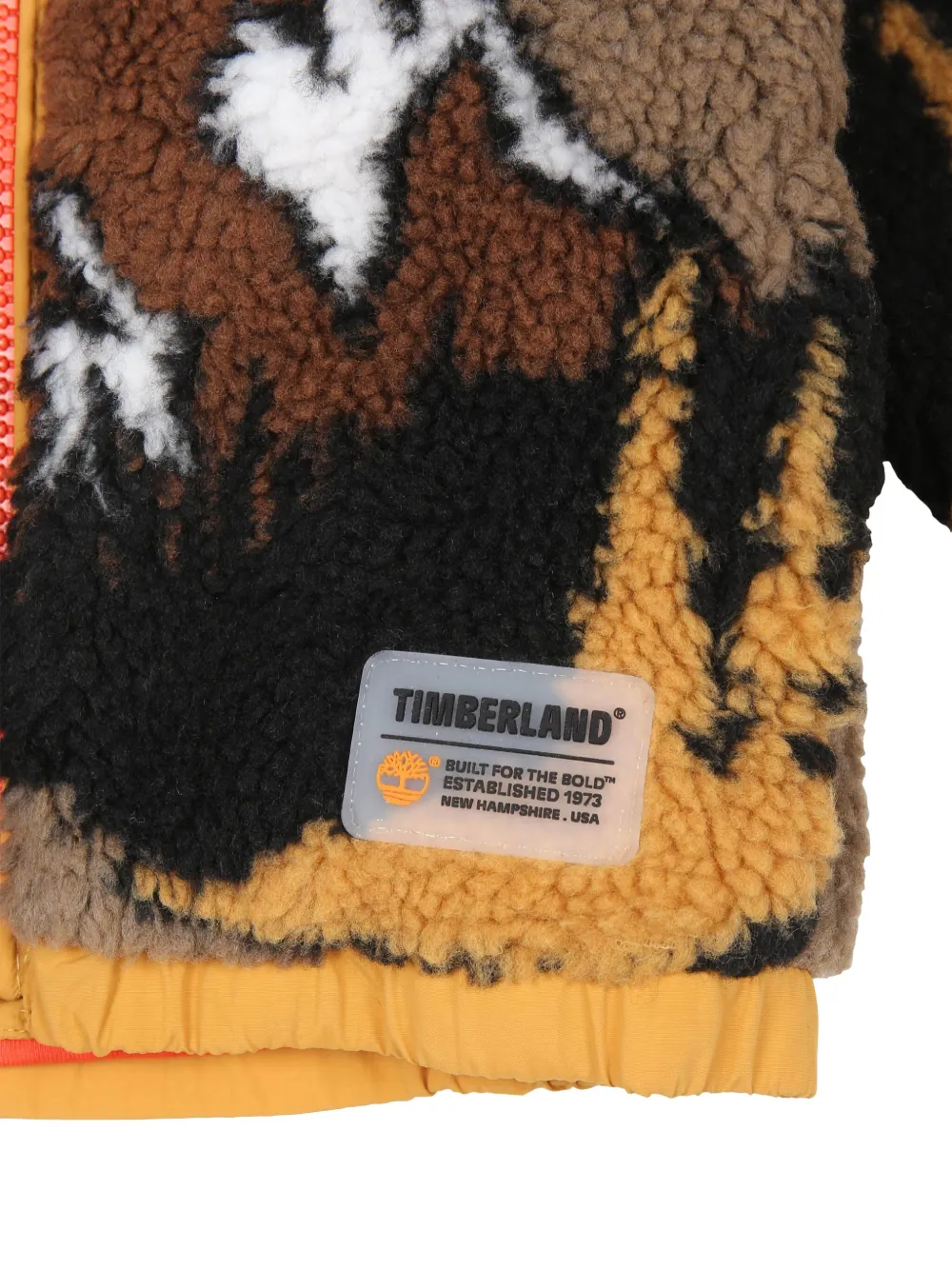 Timberland Kids Mountain fleece jack Groen